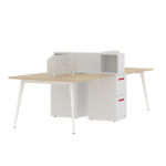 Cụm bàn 4 chỗ LUXMD01YC10 Hòa Phát - Giá Rẻ sập sàn - Ảnh 2
