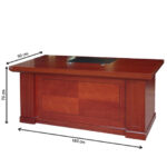 Bàn giám đốc DT2010V4 Hòa Phát - Bền Đẹp Sang Rẻ - Ảnh 2