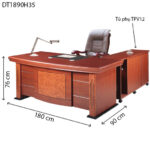 Bàn DT1890H35 cho văn phòng - Bàn giám đốc giá tốt - Ảnh 2