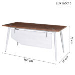 Bàn làm việc cao cấp LUX160C10 Hòa Phát | Giá ưu đãi