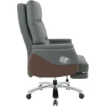 BC08 | Ghế làm việc lãnh đạo, đẳng cấp, bọc da cao cấp - Ảnh 2