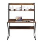 Bàn học liền giá The One BHS405 khung sắt, siêu bến bỉ - Ảnh 2