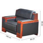 Ghế sofa cao cấp bọc PVC SF23 | Nội thất Hòa Phát Giá Sỉ - Ảnh 3
