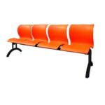 Ghế phòng chờ khung thép PC204Y3 | Băng màu đẹp, 4 chỗ - Ảnh 2