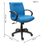 SG711ghế xoay Hòa Phát | Kiểu dáng thời thượng, Giá luôn tốt