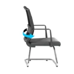 Ghế chân quỳ GL429 cao cấp | Xoay 90 độ, có thể tự trả về - Ảnh 3