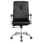SG607 ghế xoay tay gỗ Hòa Phát - Mua ghế xịn, không lo về giá - Ảnh 3