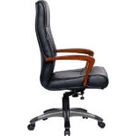 Ghế lãnh đạo tay vịn gỗ SG932 da cao cấp | FREESHIP 24H - Ảnh 3