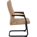Ghế họp chân quỳ SL941| khung thép, bọc da | Giá tận xưởng - Ảnh 3
