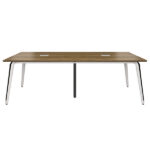 Bàn họp chân sắt mặt gỗ STH2412C16 | Giá Tận Xưởng - Ảnh 2